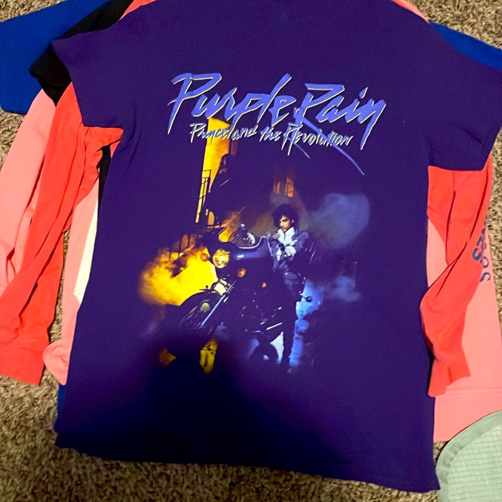 Purple Rain Graphic Tee